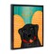 Stupell Industries Dog Angel with Yellow Wings Floating Frame, design by Stephen Huneck